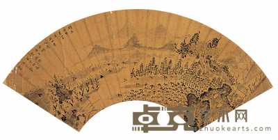 林森 山水 56×19cm